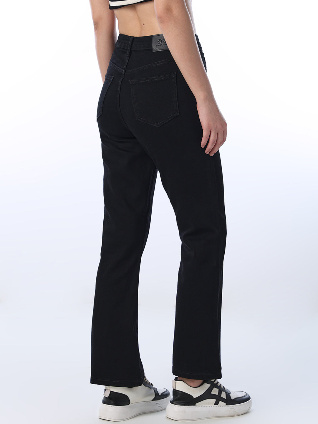 High Rise Paola Flared Jeans - Black