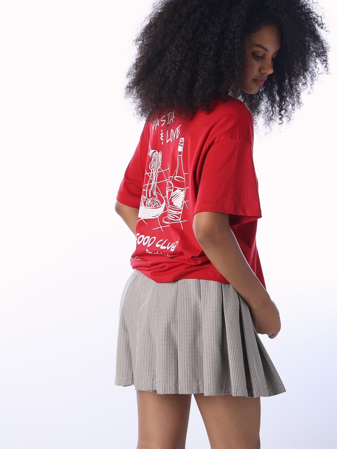 Organic Cotton Printed Oversized T-shirt