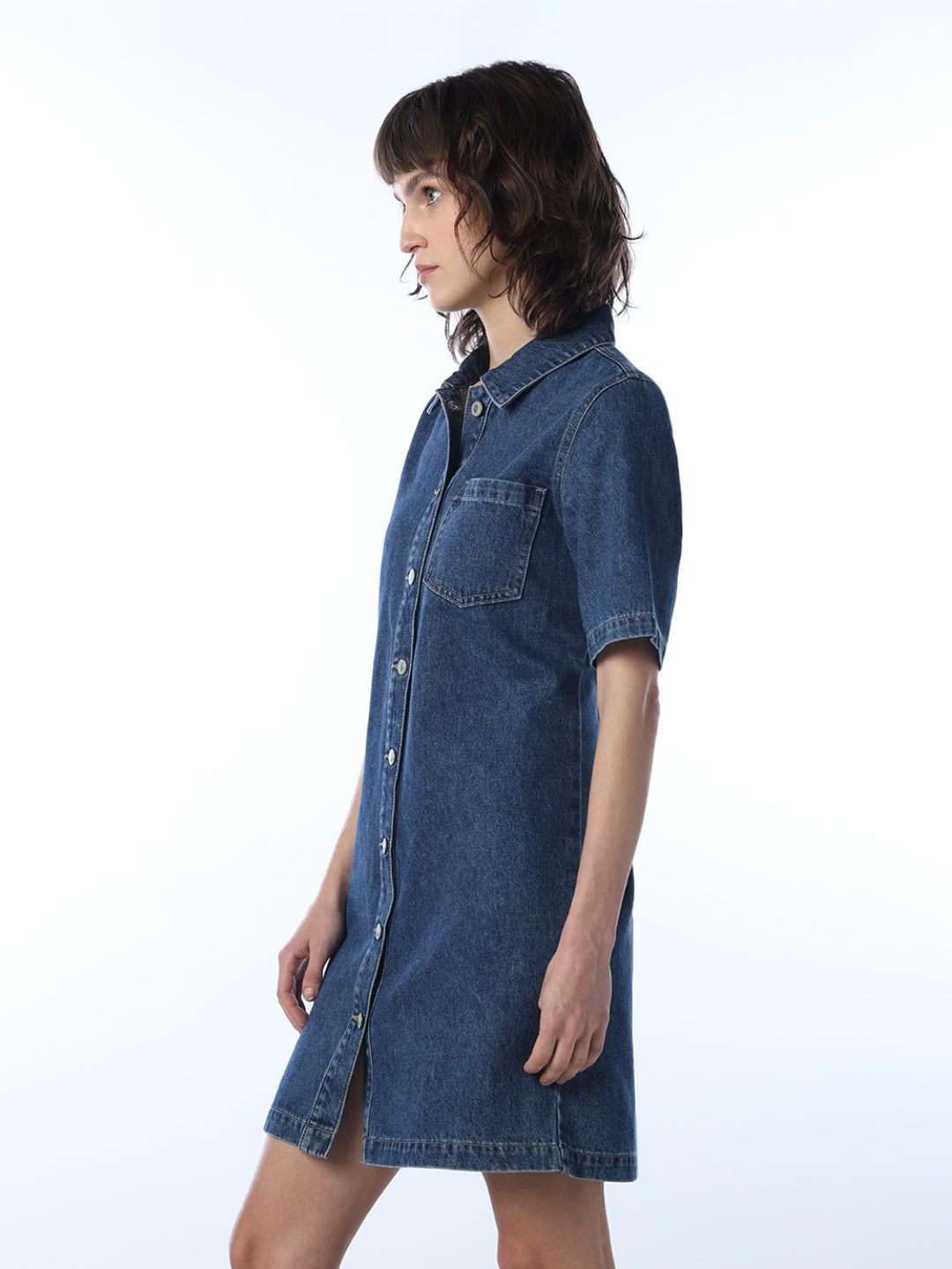 Denim Shirt Dress