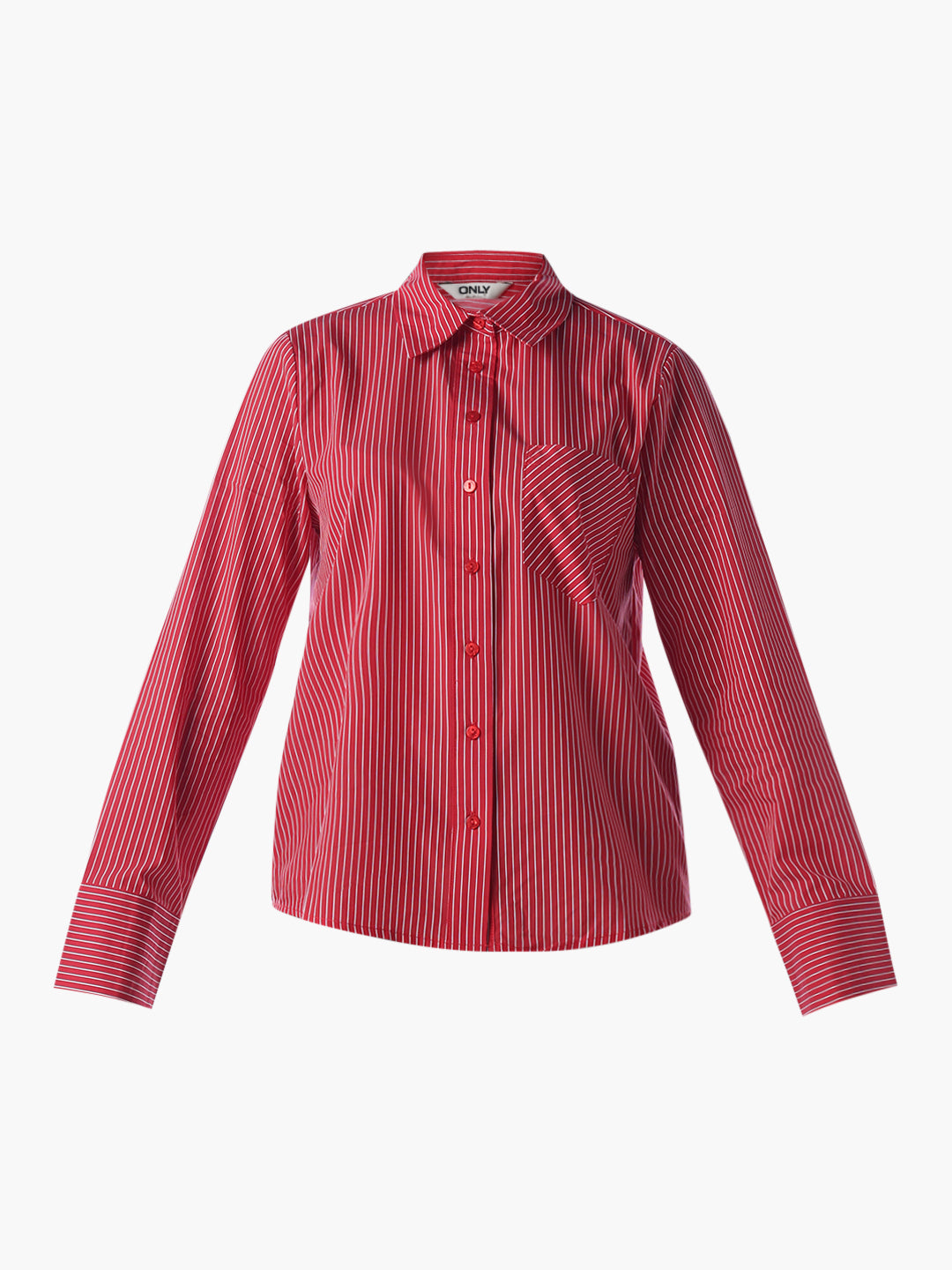 Striped Wide Cuff Shirt