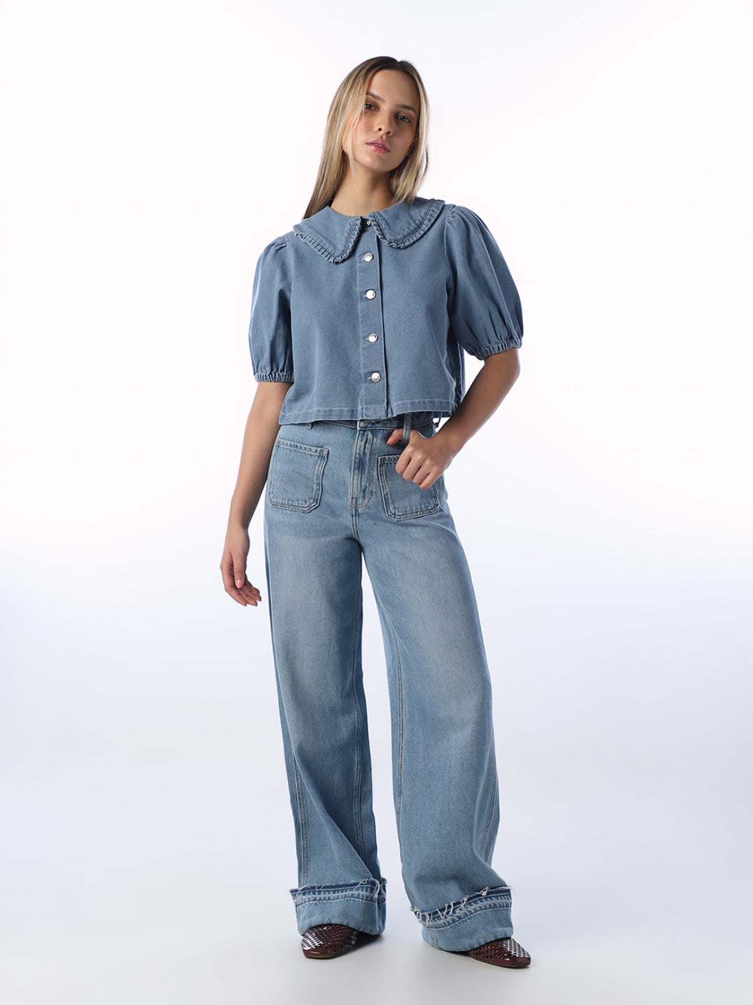 Light Blue Cotton Shirt