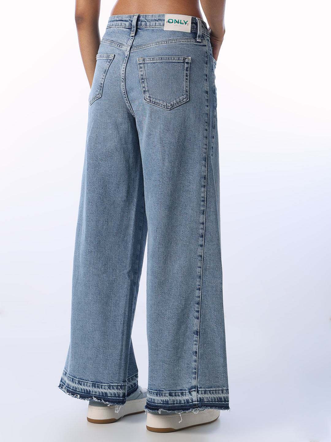 Light Wash Wide Leg Jeans