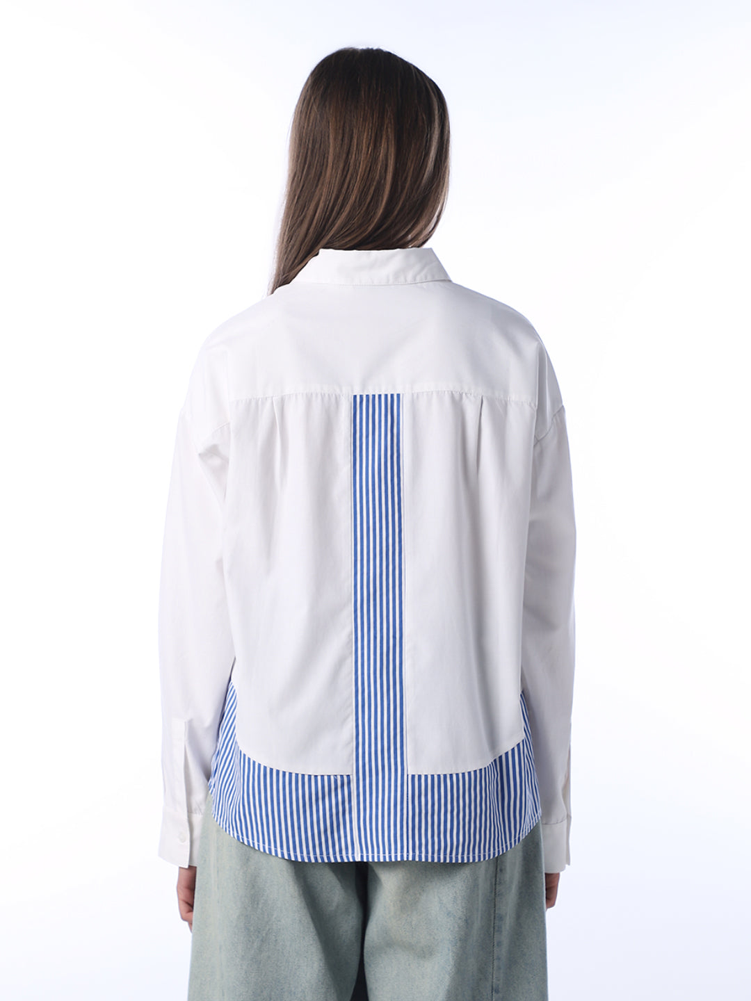 Varsity Printed Oversized Shirt