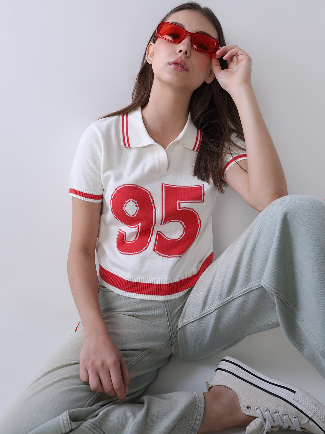 Varsity Knitted Cotton Polo