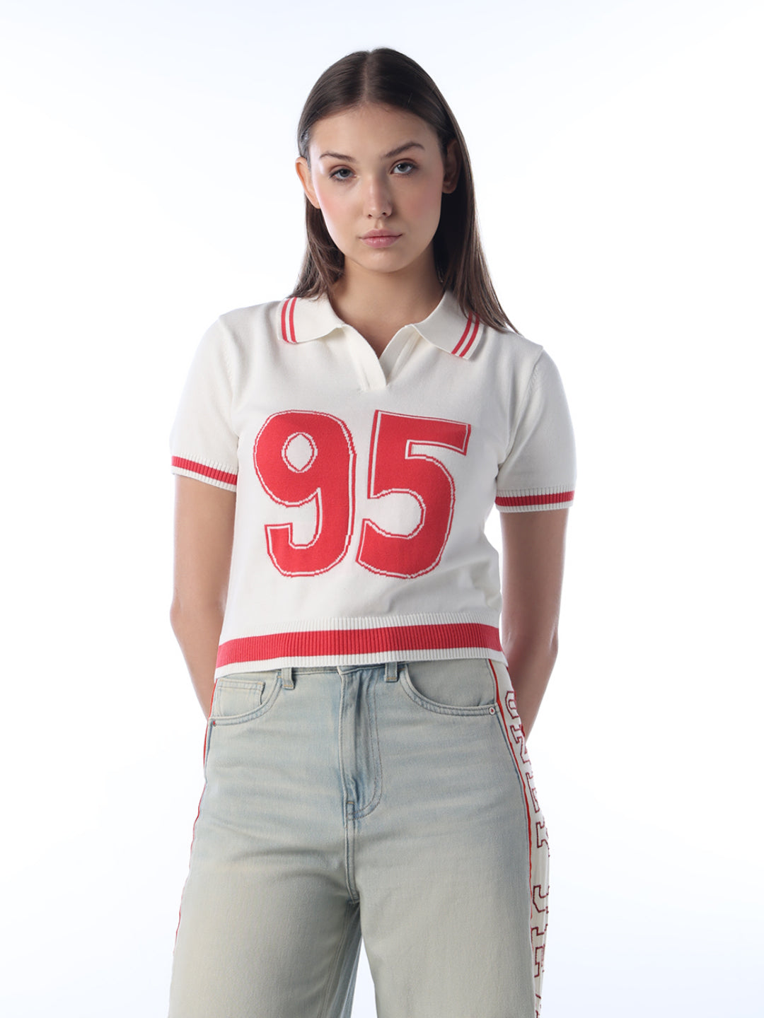 Varsity Knitted Cotton Polo