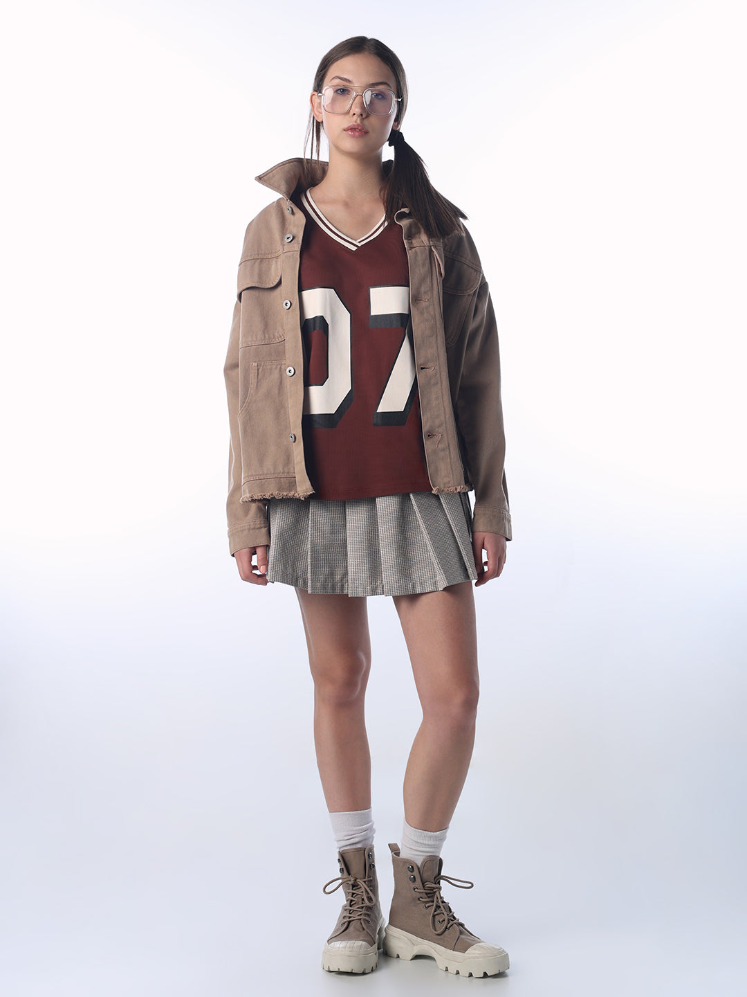 Varsity Printed Oversized T-shirt