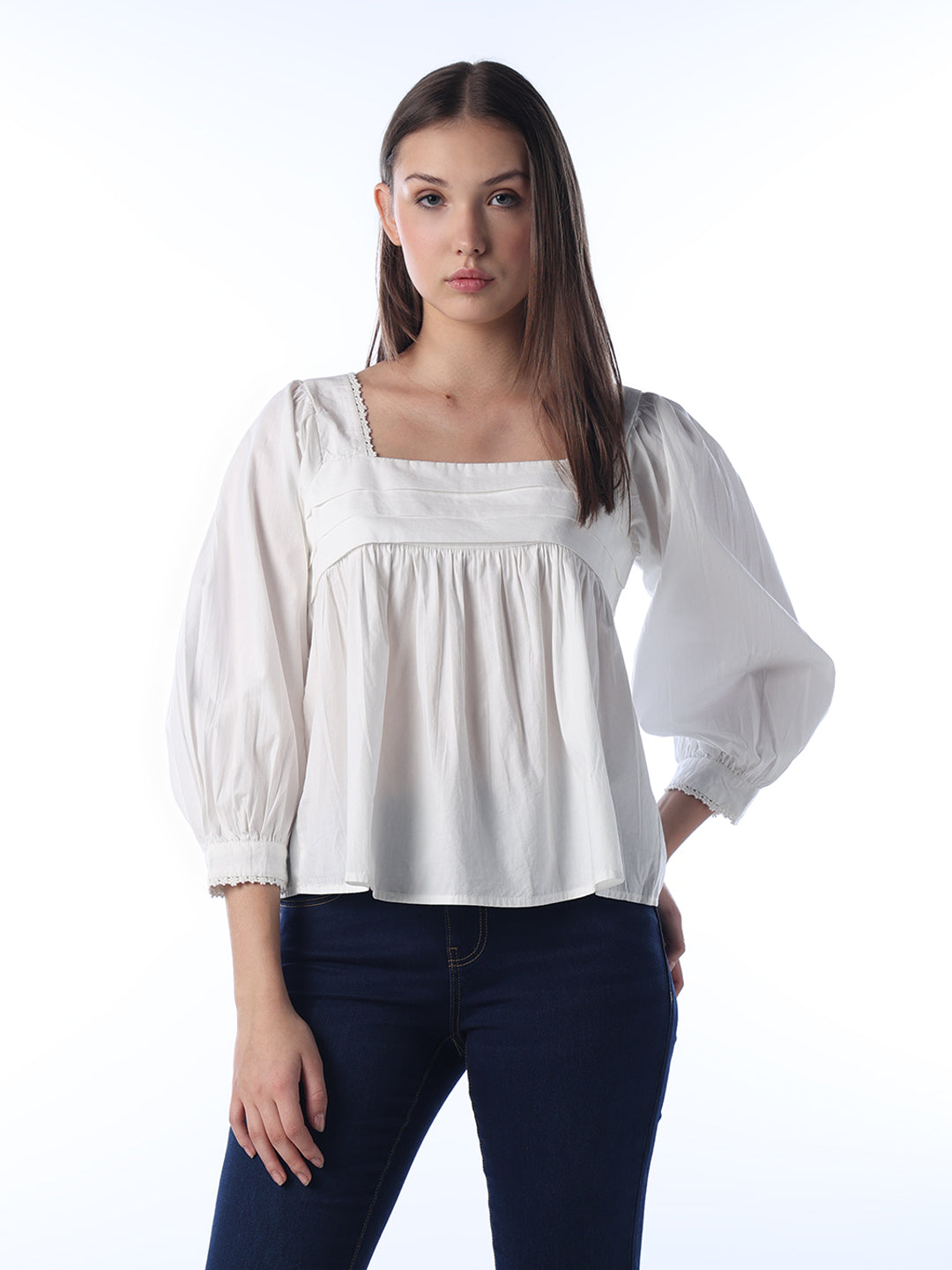 White Cotton Top