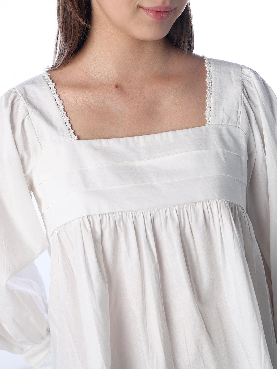 White Cotton Top