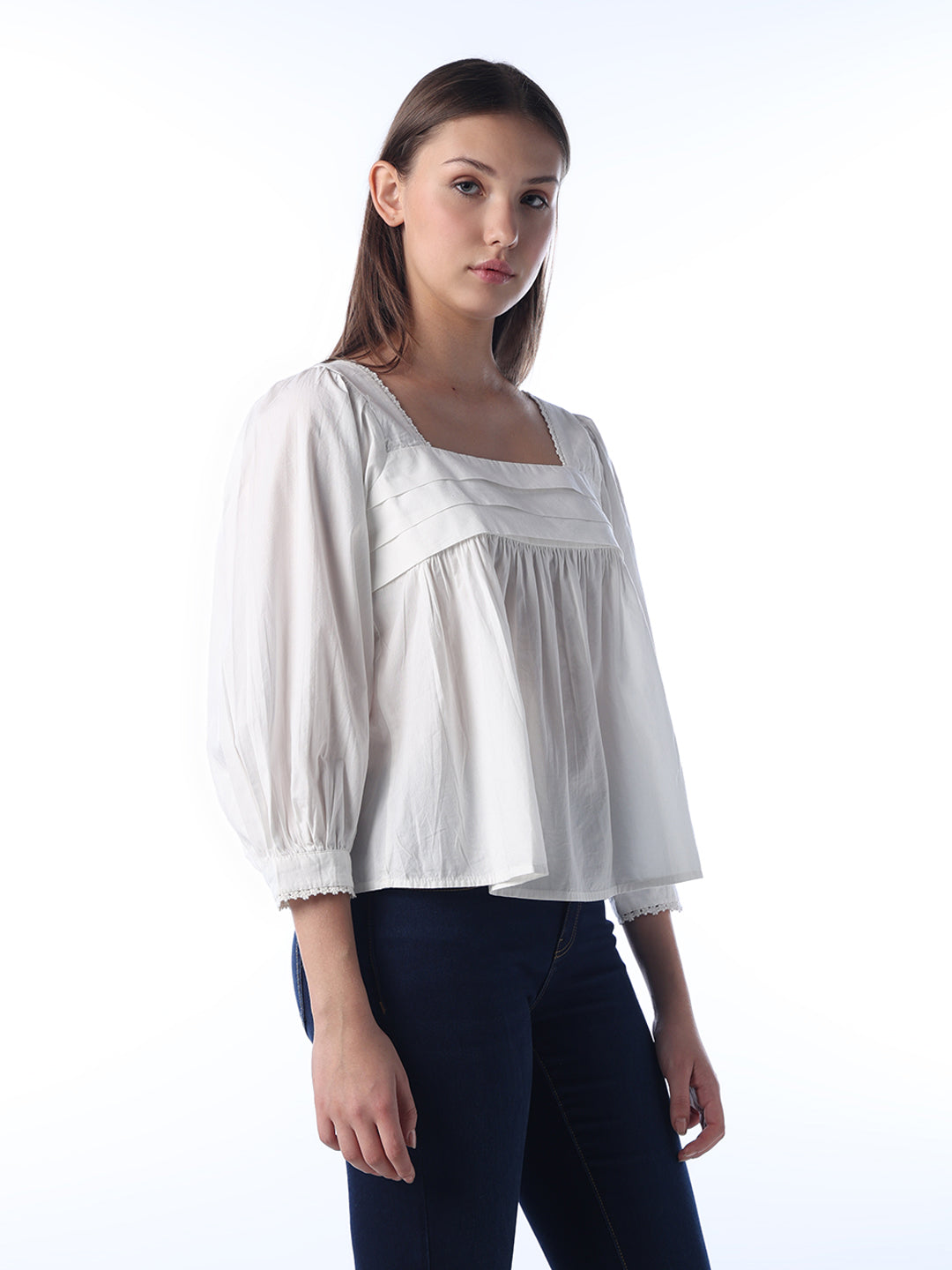 White Cotton Top