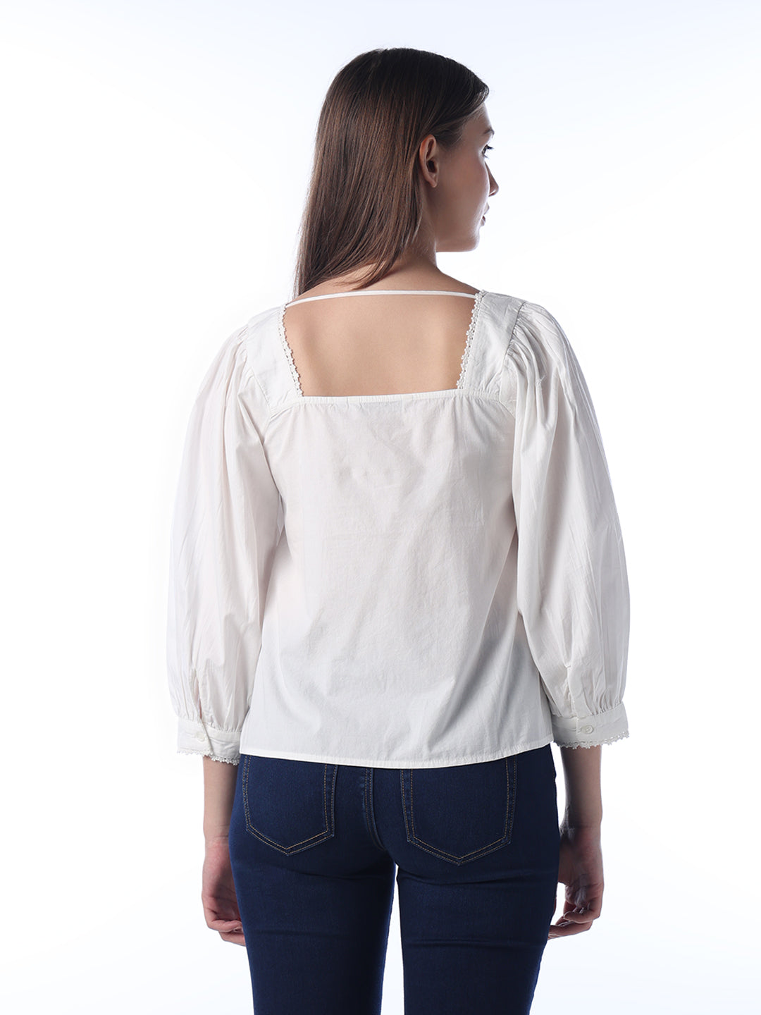 White Cotton Top