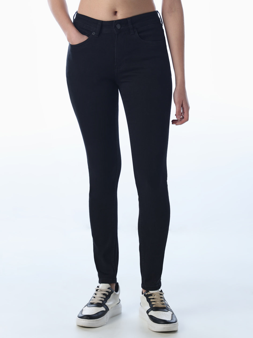Mid Rise Skinny Jeans