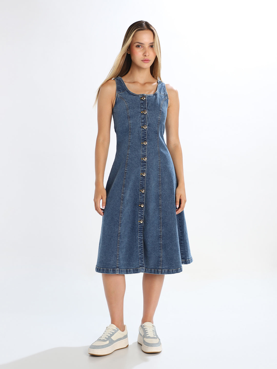 Blue Denim Dress
