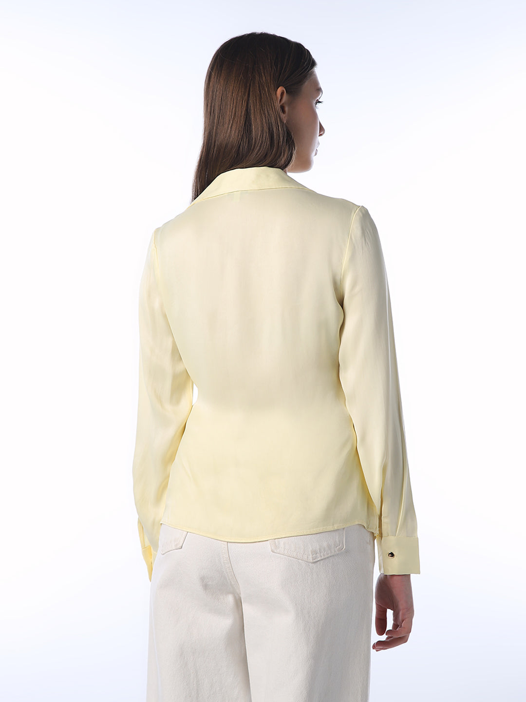 Wrap V-Neck Shirt