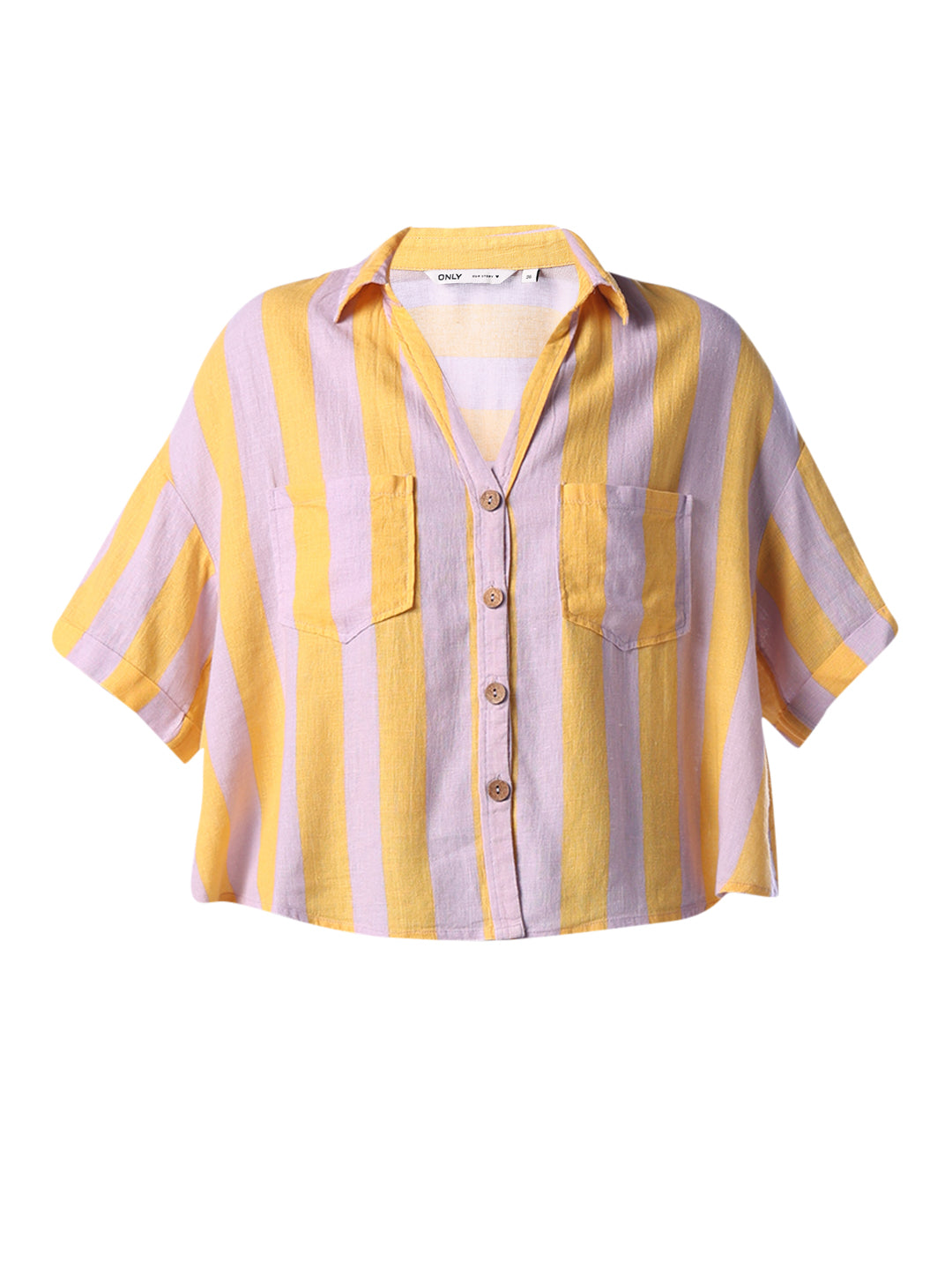 Colourblocked Oversized Shirt