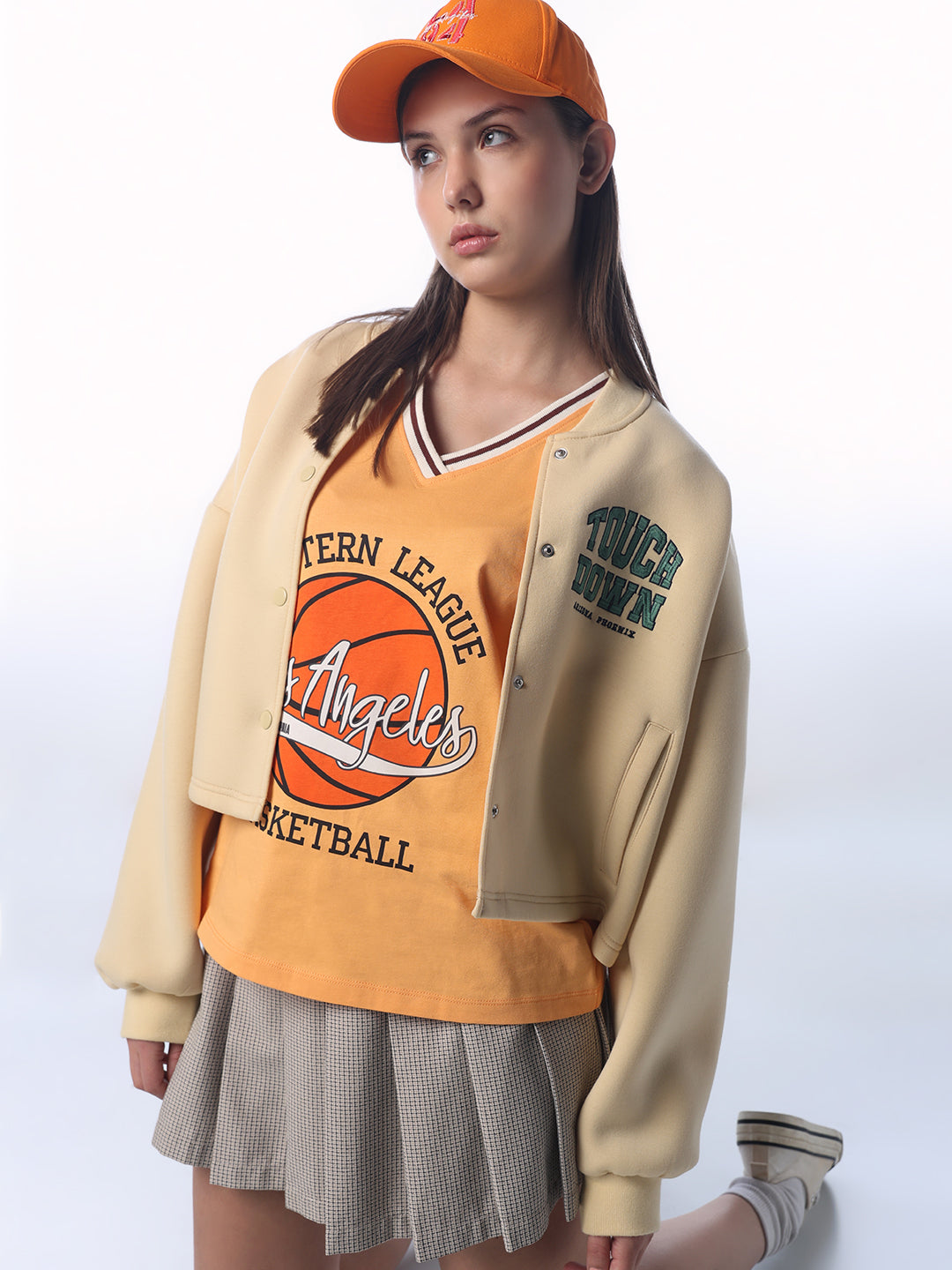 Varsity Printed Oversized T-shirt