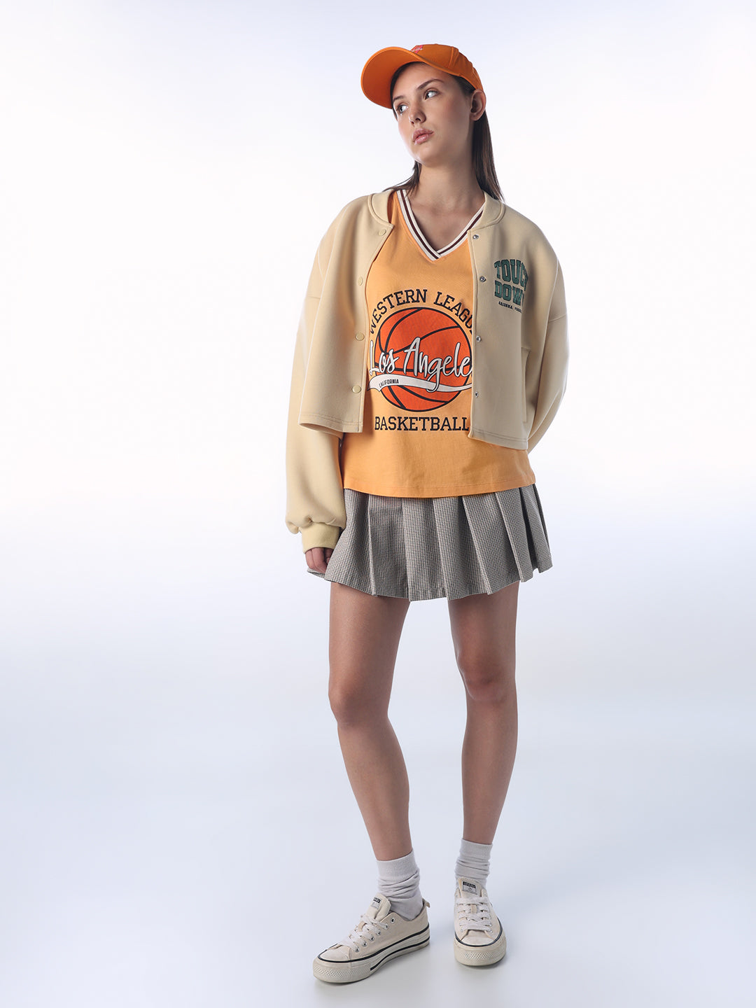 Varsity Printed Oversized T-shirt
