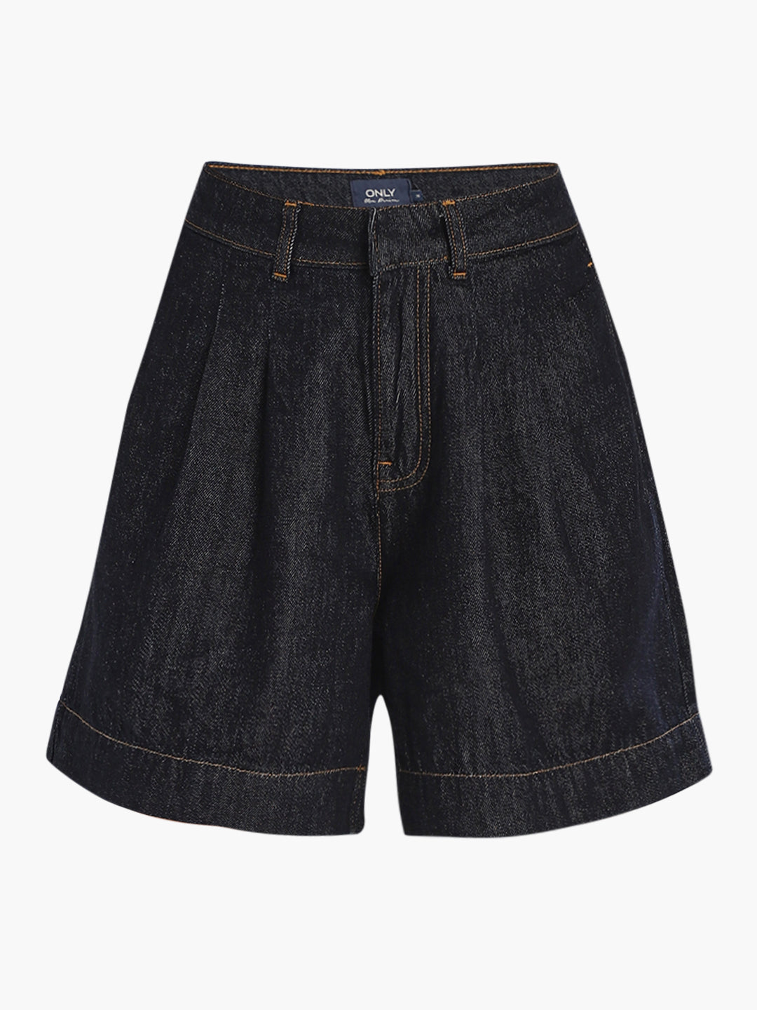 Dark Blue Denim Shorts