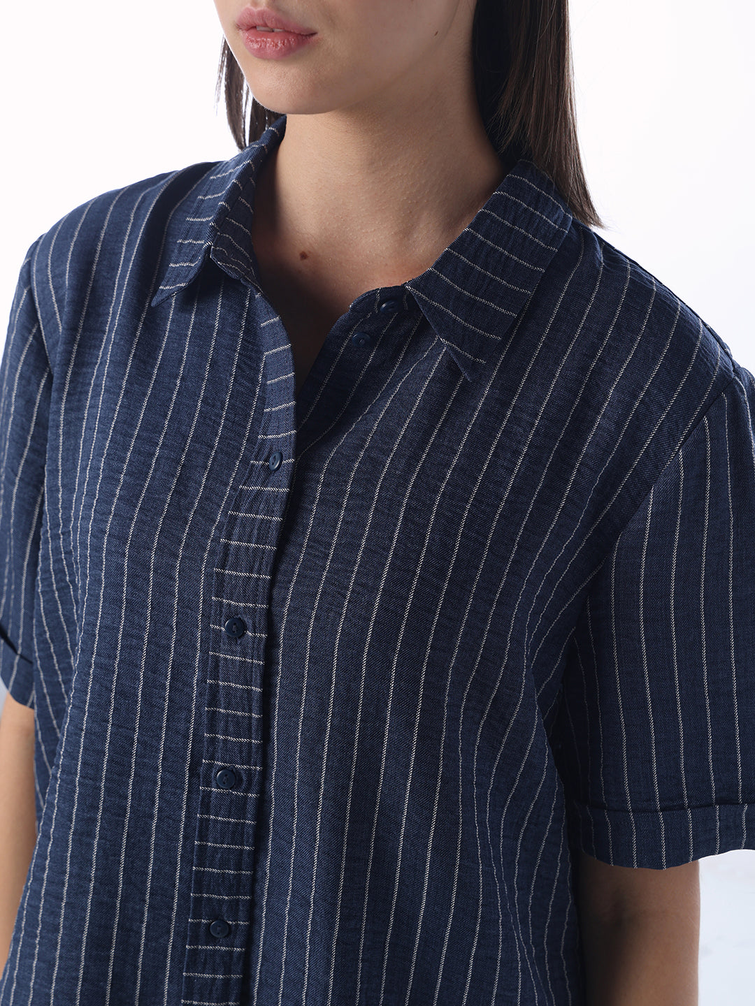 Blue Striped Shirt