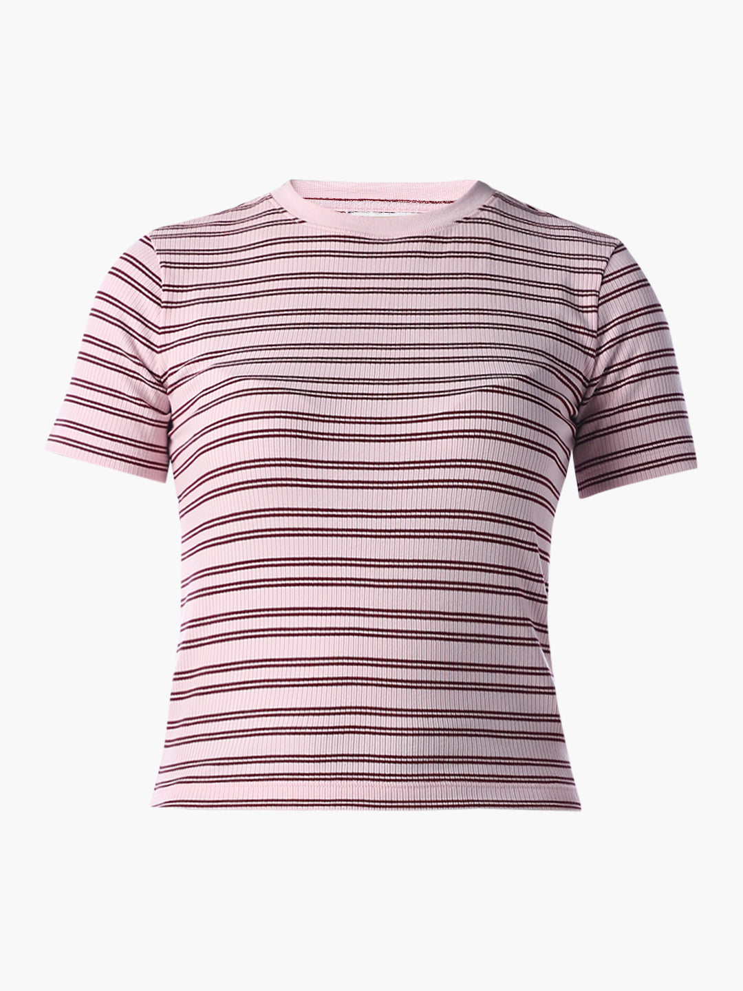 Ribbed Striped T-shirt