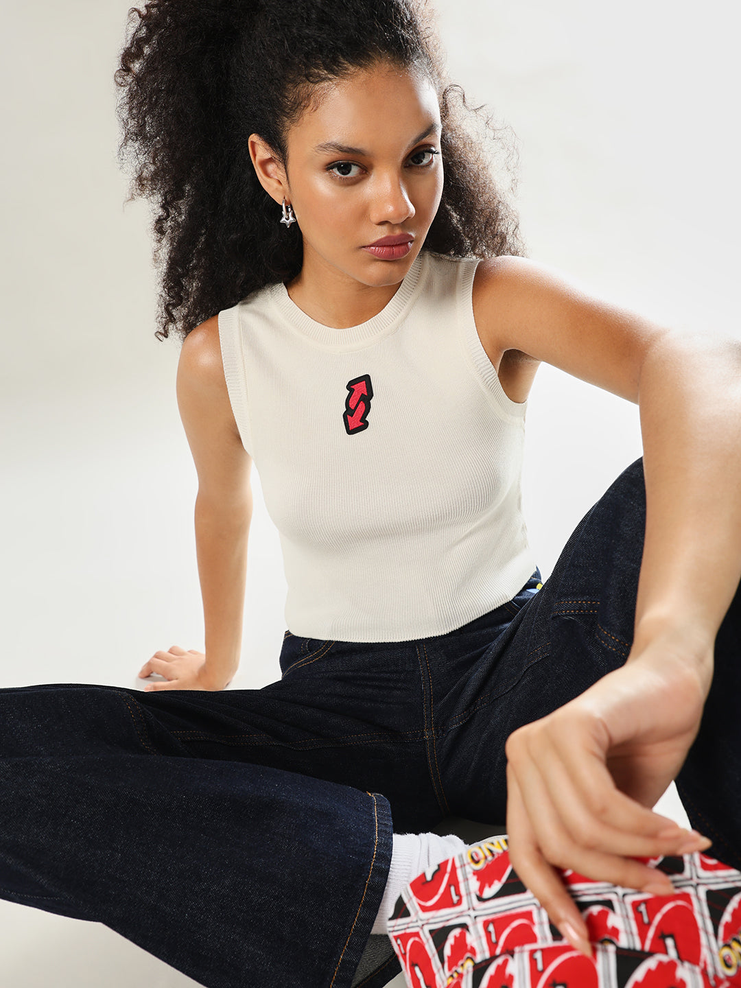 UNO X ONLY Ribbed Tank Top