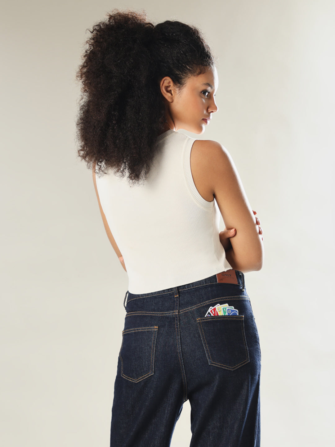 UNO X ONLY Ribbed Tank Top