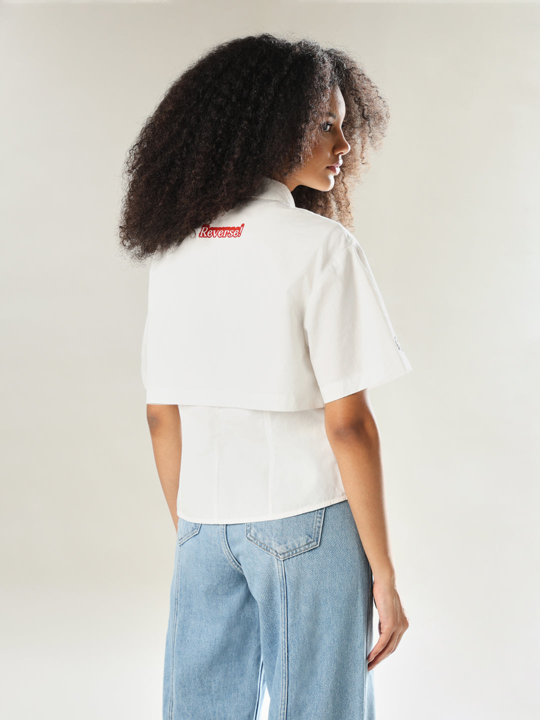 UNO X ONLY Layered Cotton Shirt