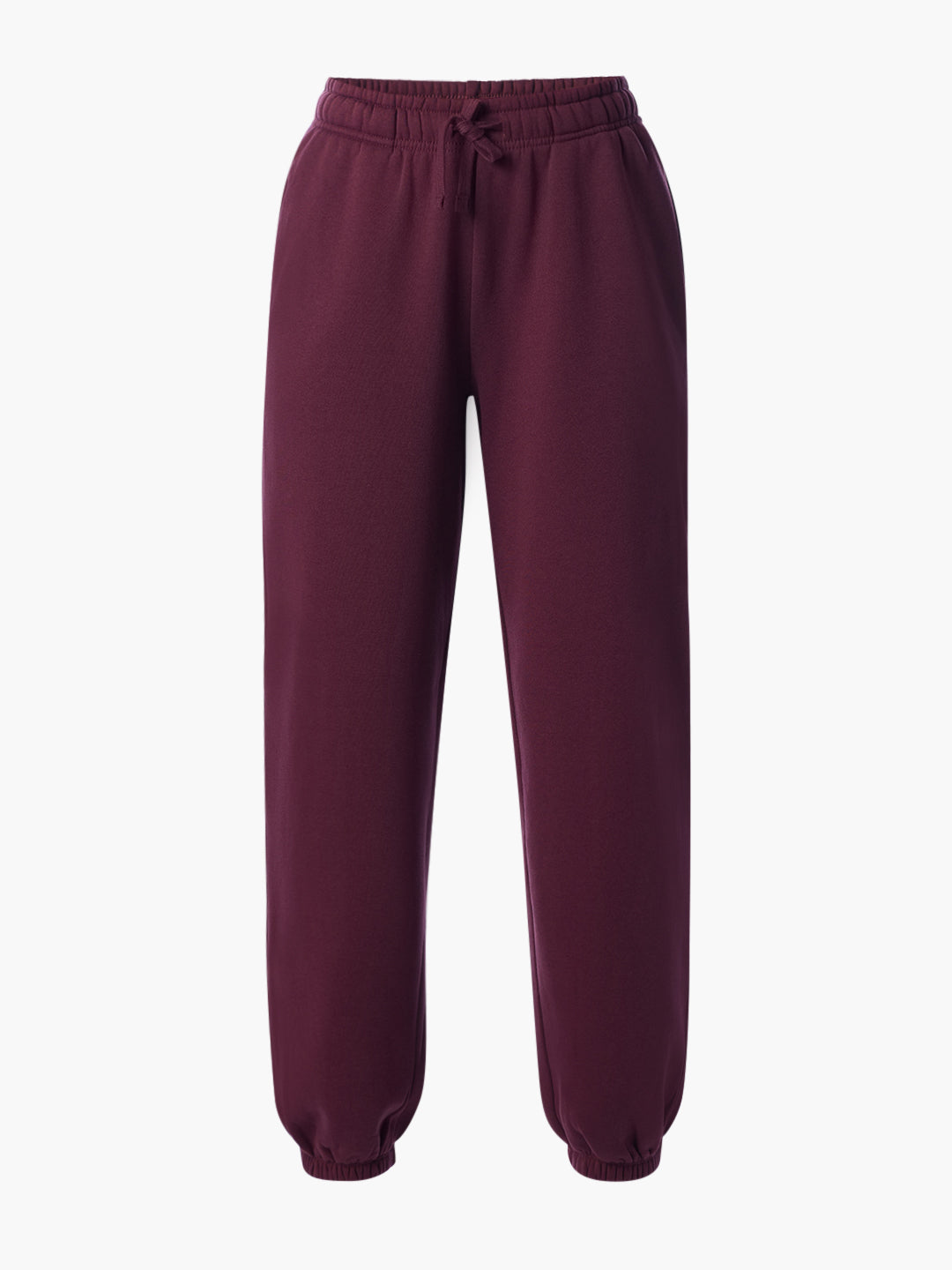 Maroon Regular Fit Sweatpants
