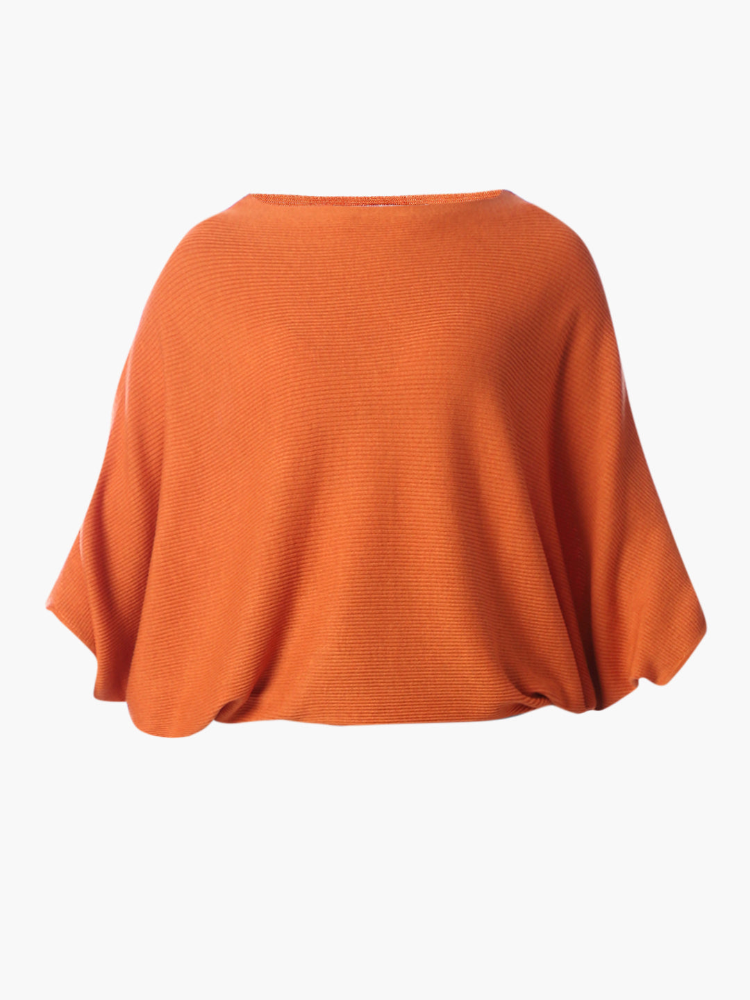 Orange Bat Sleeve Pullover