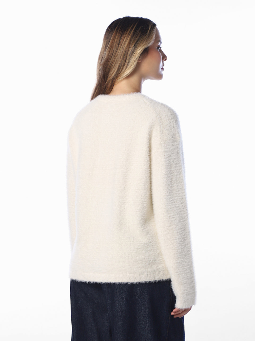 Fluffy Knit Pullover