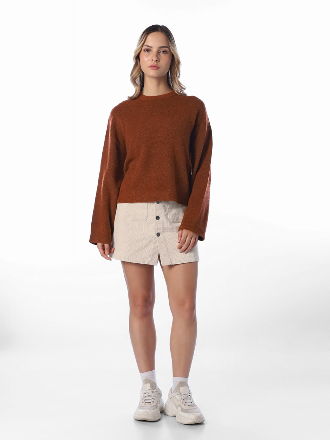 Rust O-Neck Pullover
