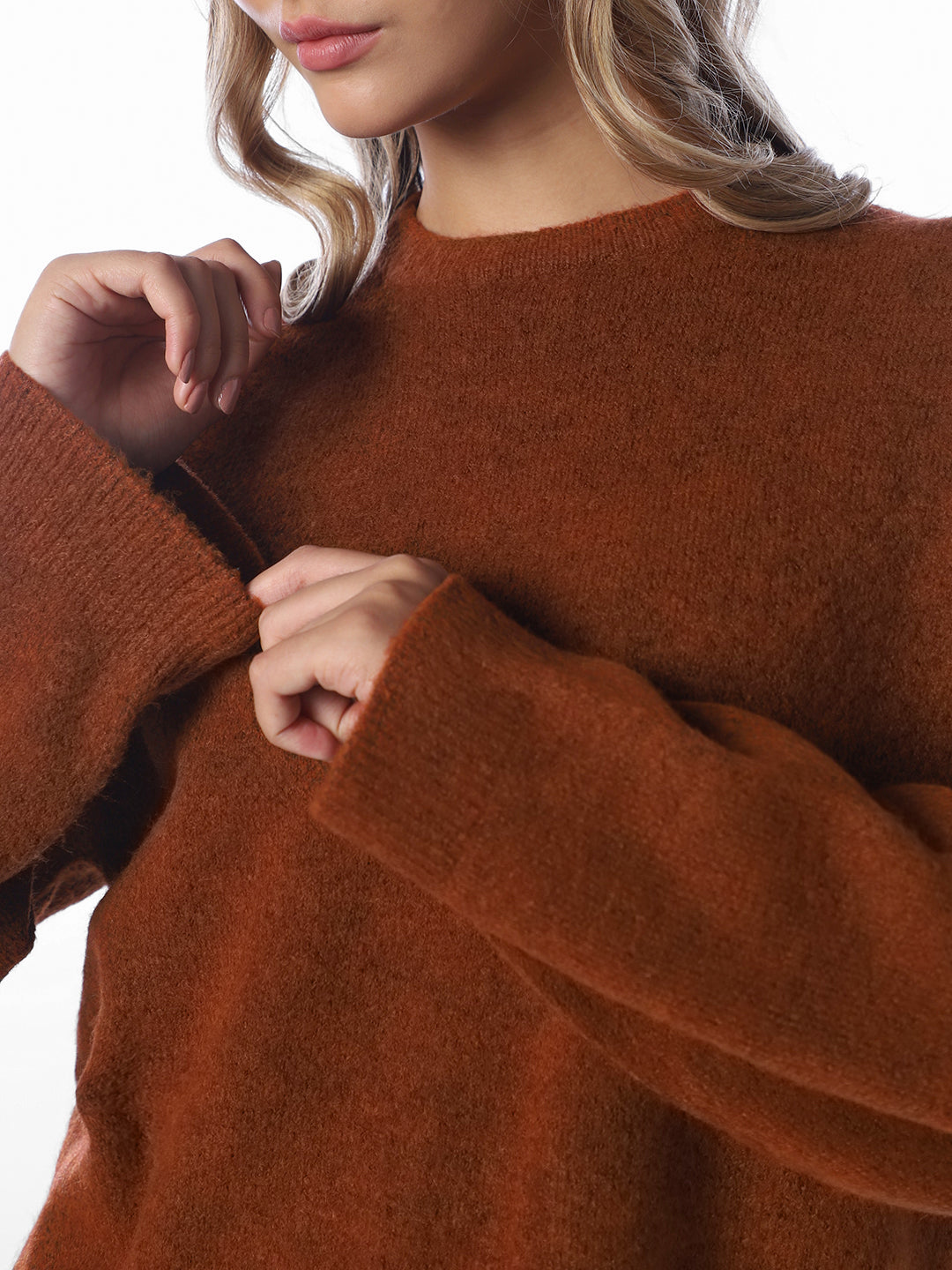Rust O-Neck Pullover