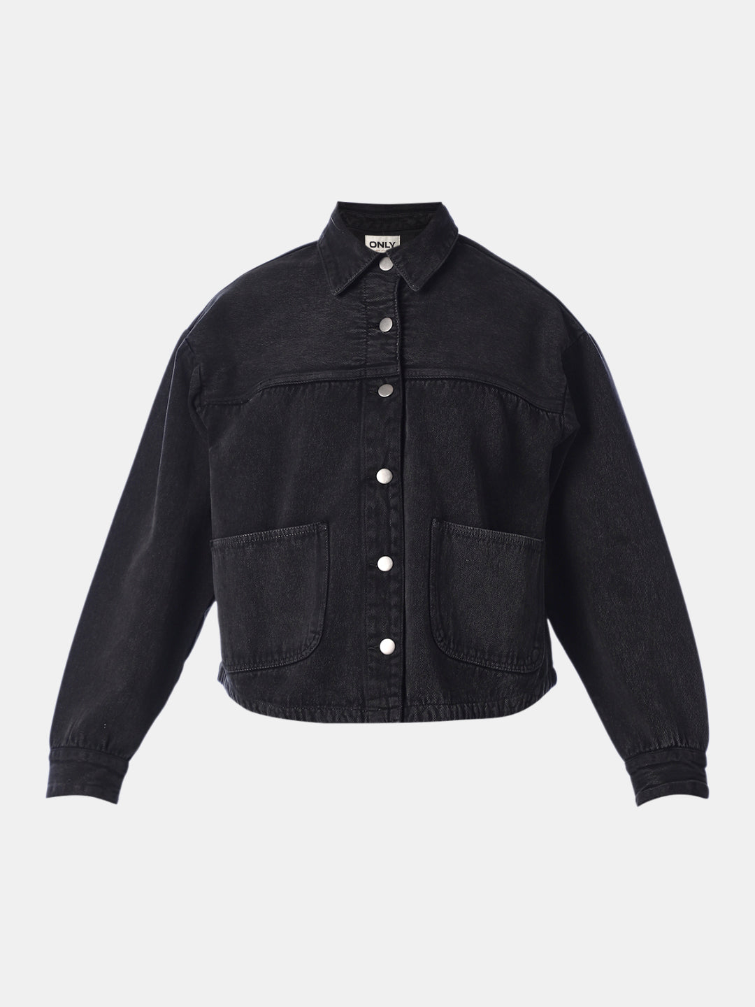 Dark Blue Denim Shacket