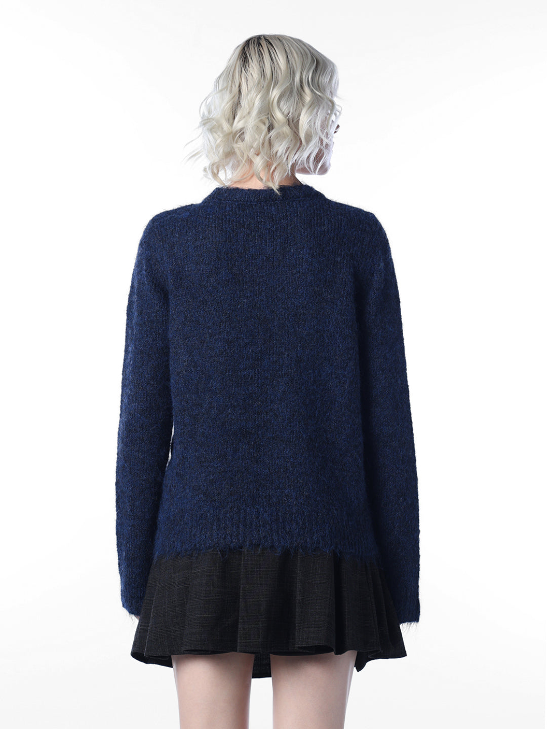 Printed Knit Sweater
