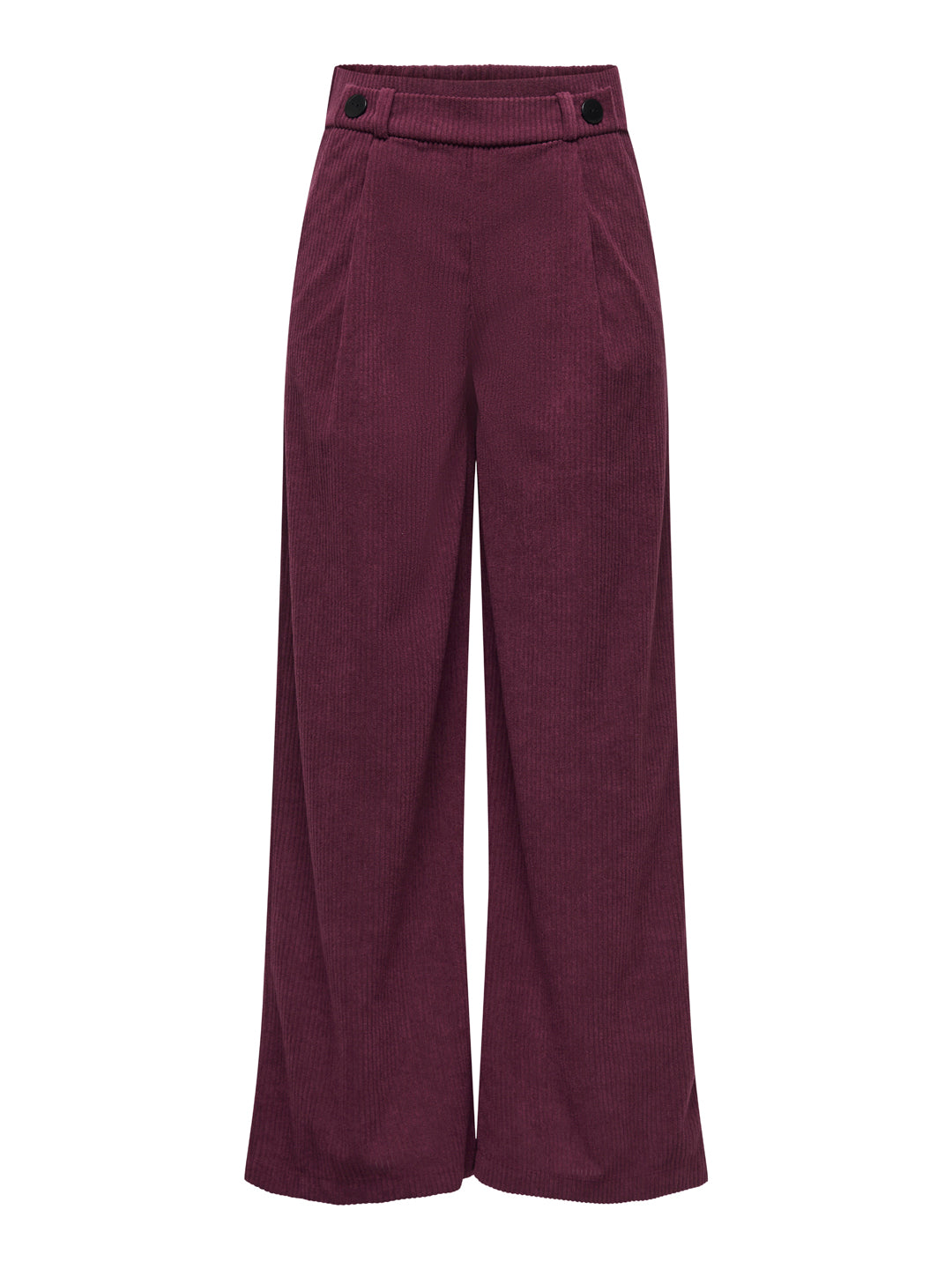 Wine Regular Fit Pants