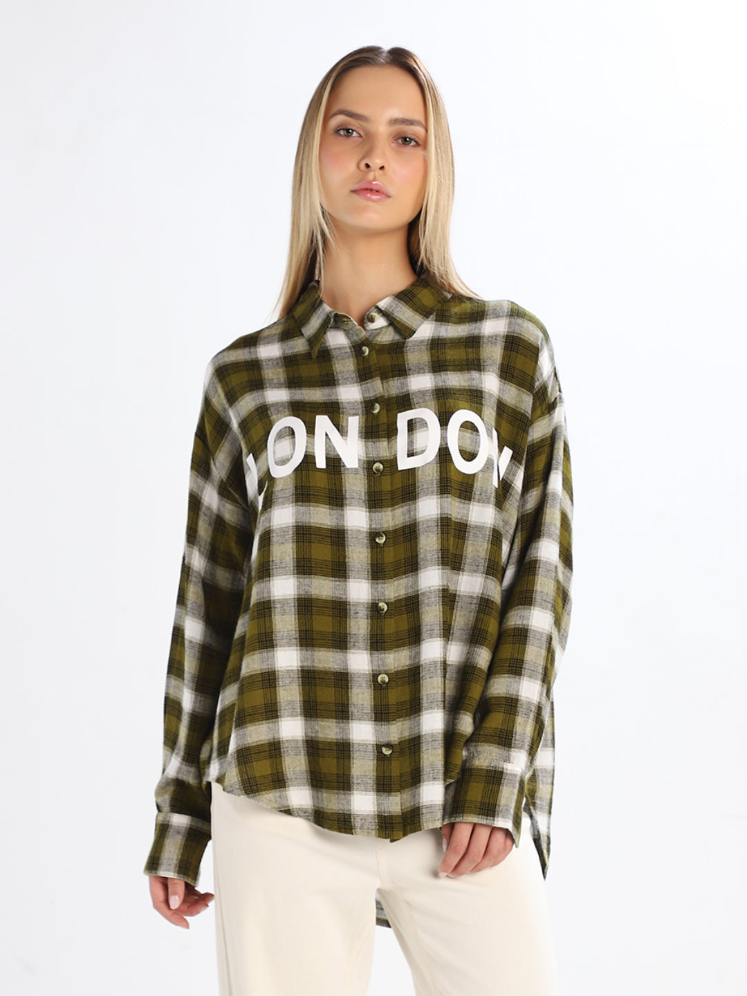 Check Printed Regular Fit Shirt