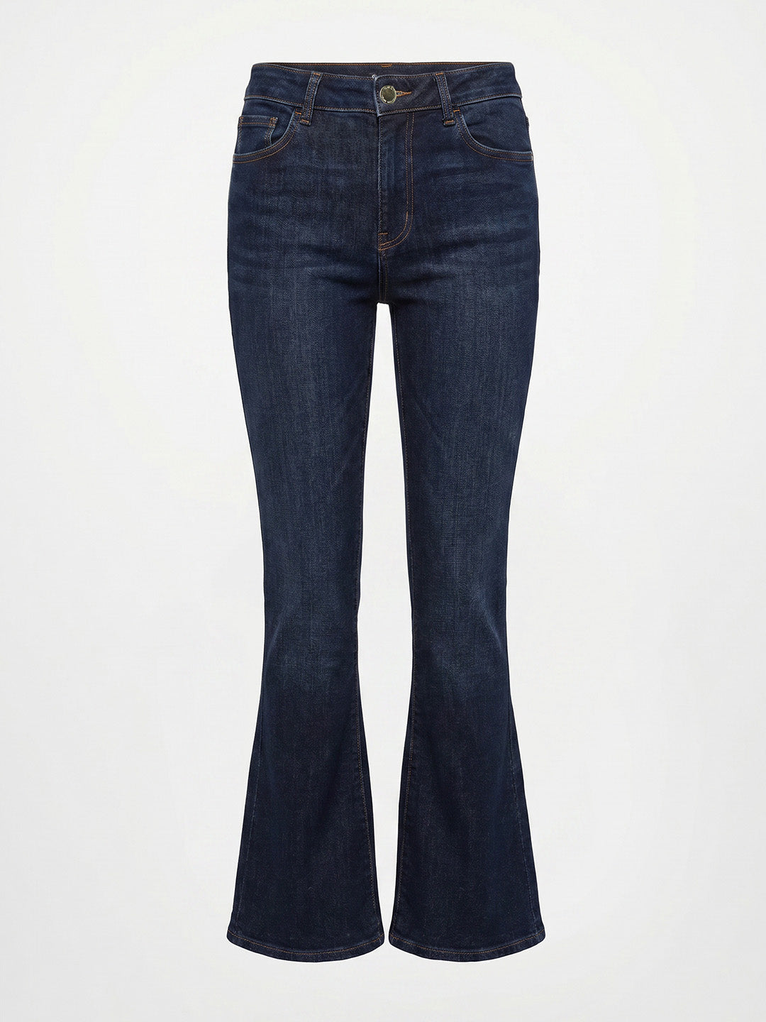 Dark Blue Flared Jeans