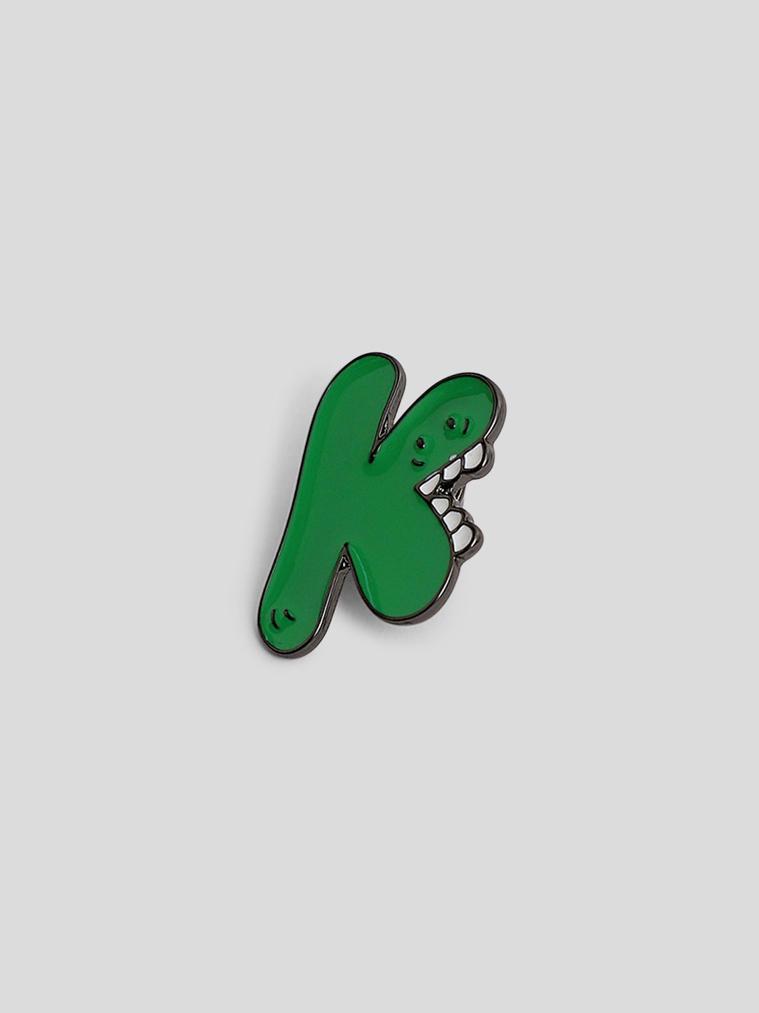 Green Alphabet Badge