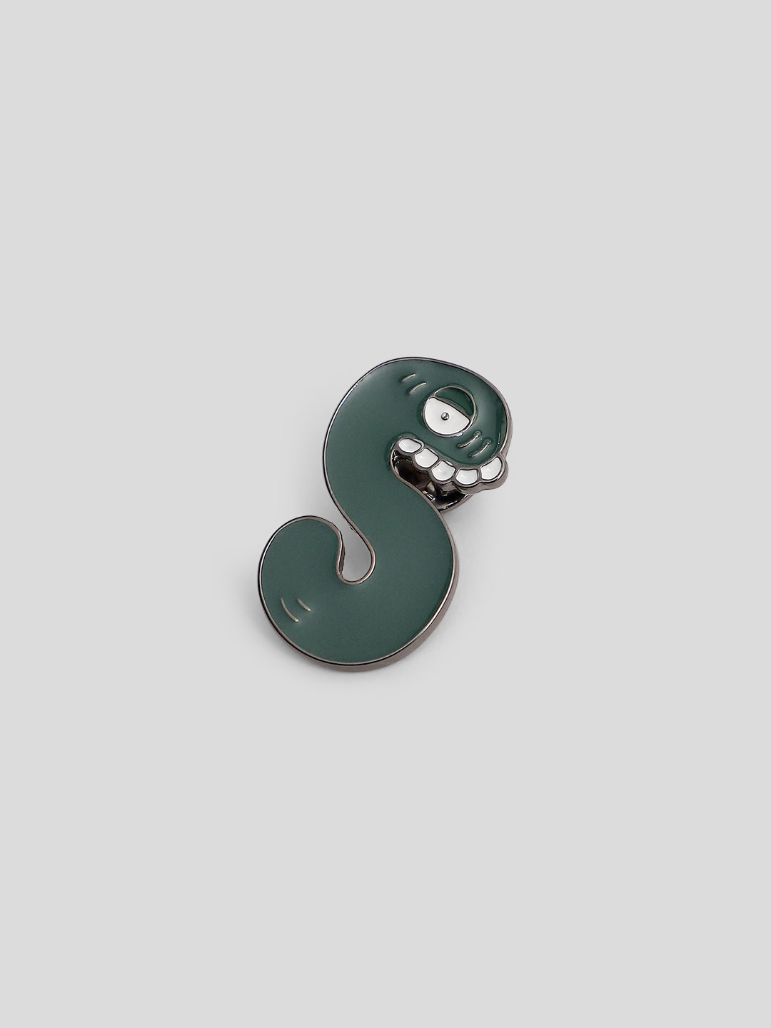 Green Alphabet S Badge