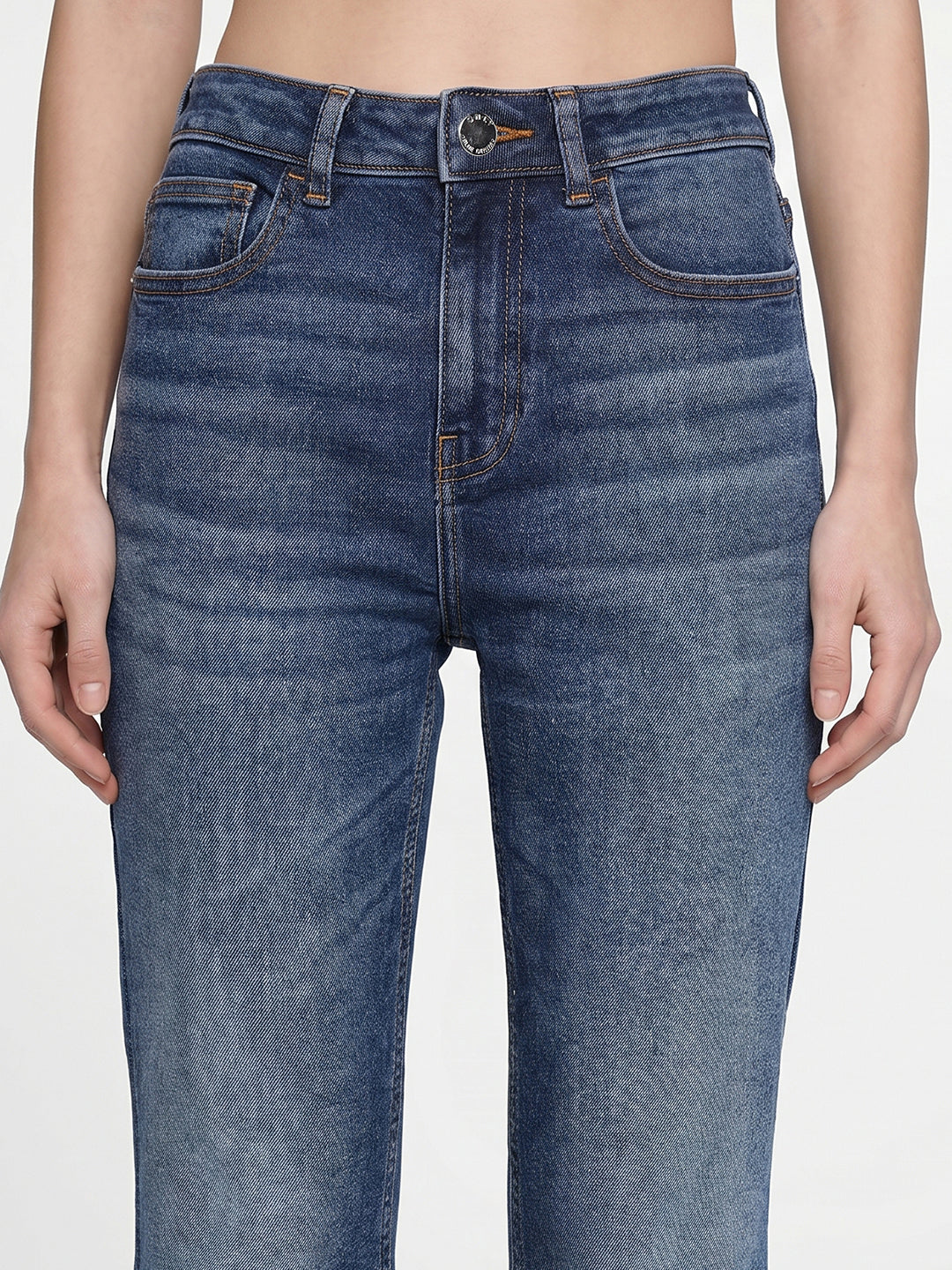 Blue Troy Straight Fit Jeans