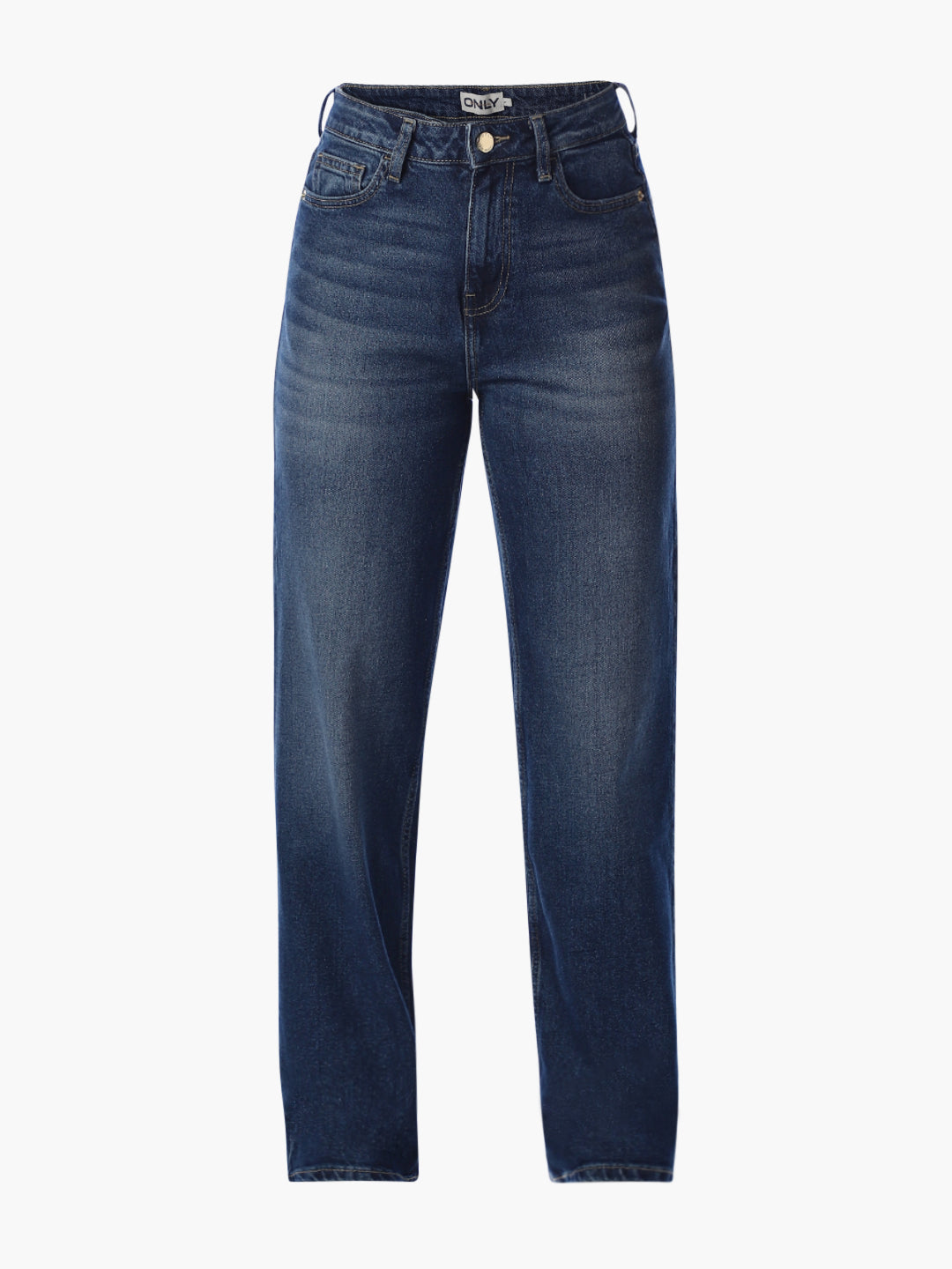 Dark Blue Straight Fit Jeans