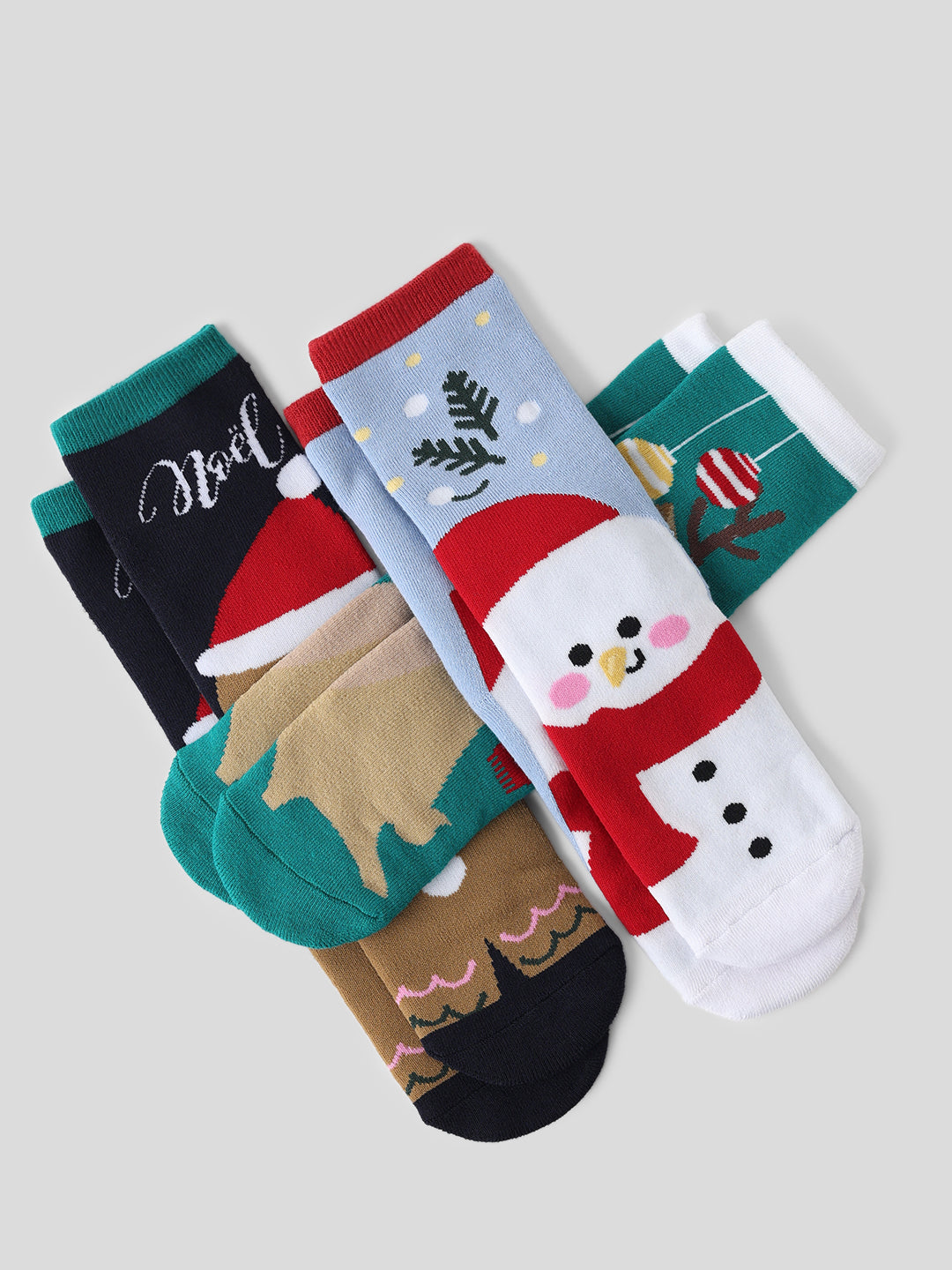 Pack of 3 Christmas Themed Socks