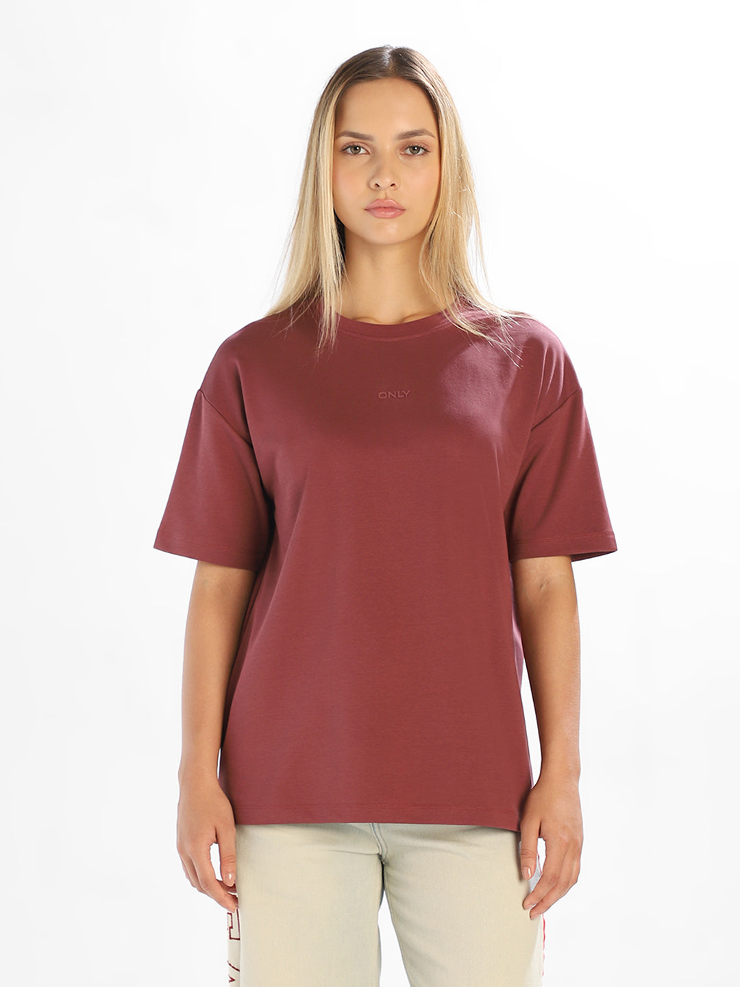 Brown Crew Neck T-shirt