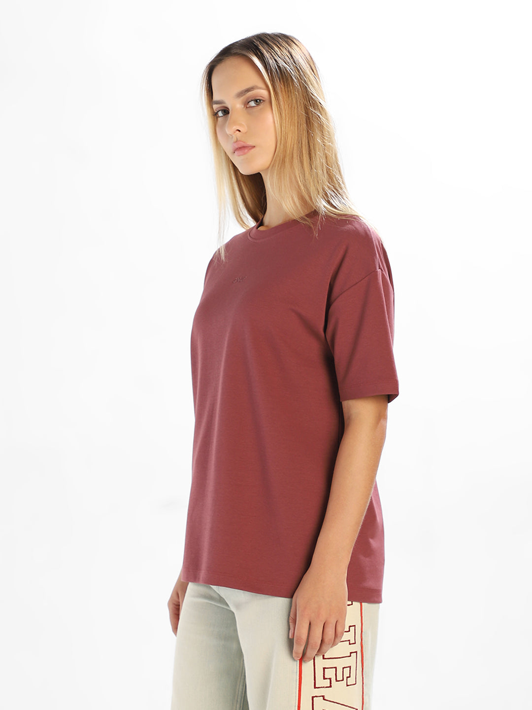 Brown Crew Neck T-shirt