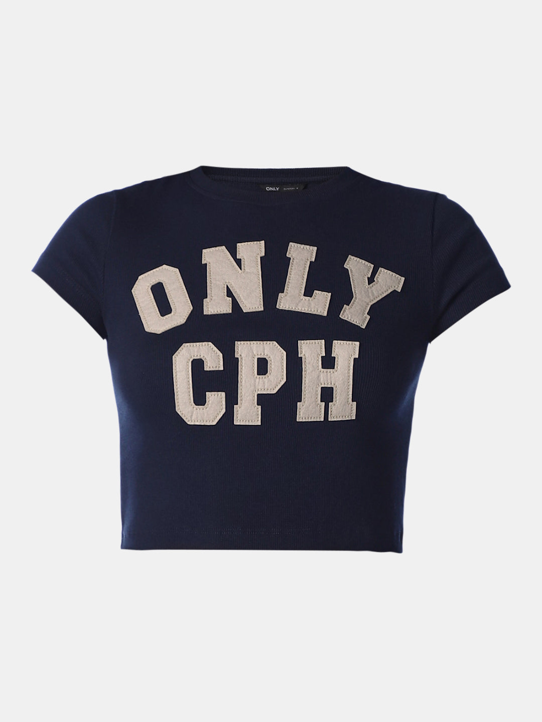 Cropped Printed T-Shirt