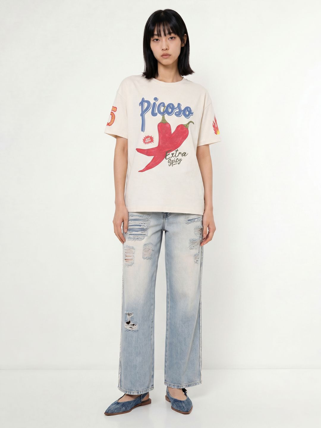 Printed Oversized T-Shirt