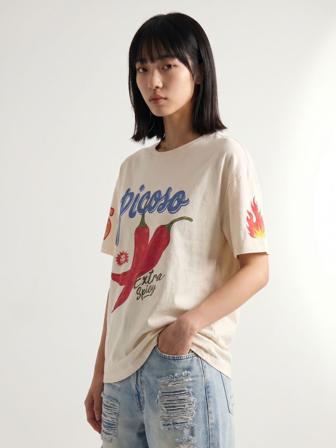 Printed Oversized T-Shirt