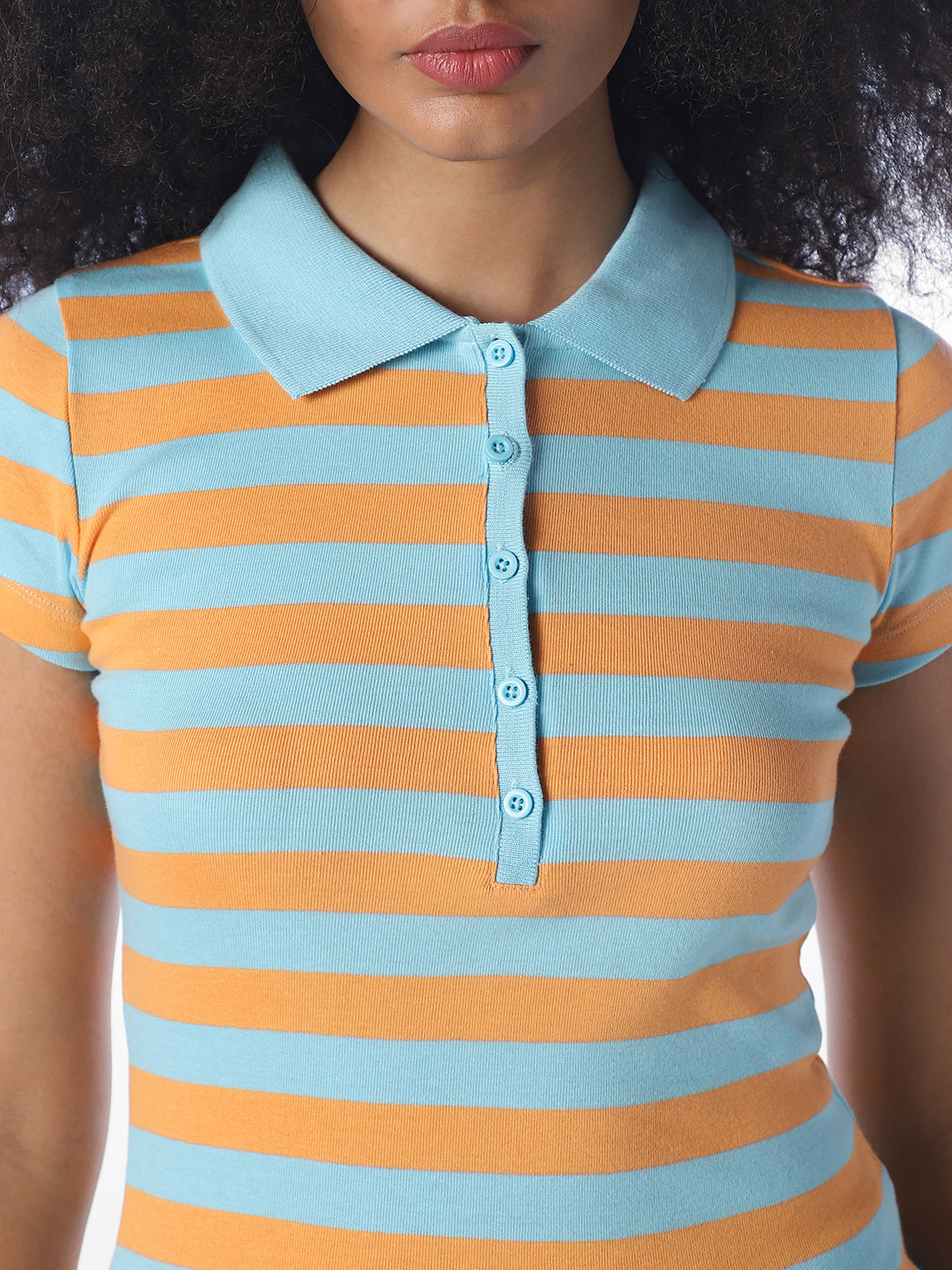 Striped Cotton Polo