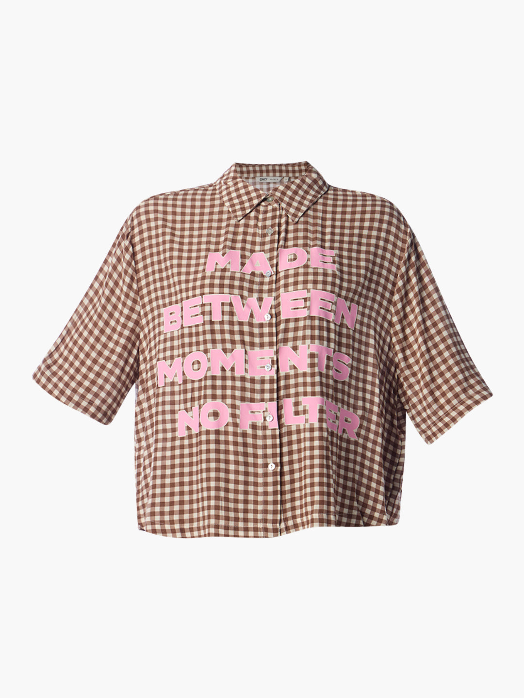 Brown Gingham check Shirt