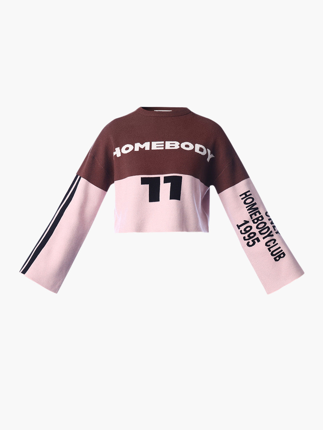 Printed Knitted Pullover