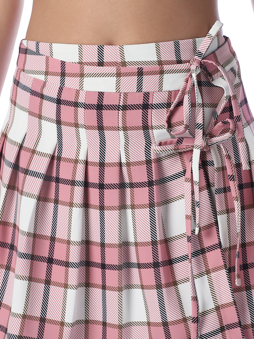 Check Print Skort